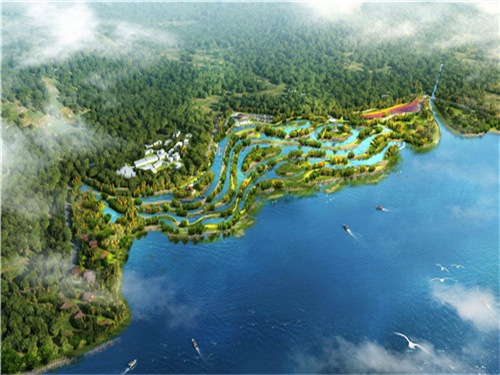 大运河生态林场项目，占地面积7500亩，2.1亿